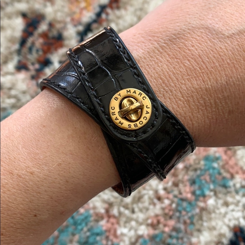 Marc by Marc Jacobs snakeskin print wrap bracelet